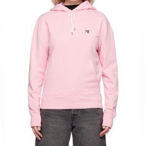 🛍️MAISON KITSUNÉ Pink Fox French Terry Hoodie🛍️